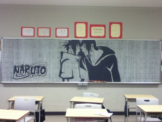 Illustration for article titled The Amazing Chalk Art of Japanese Classrooms